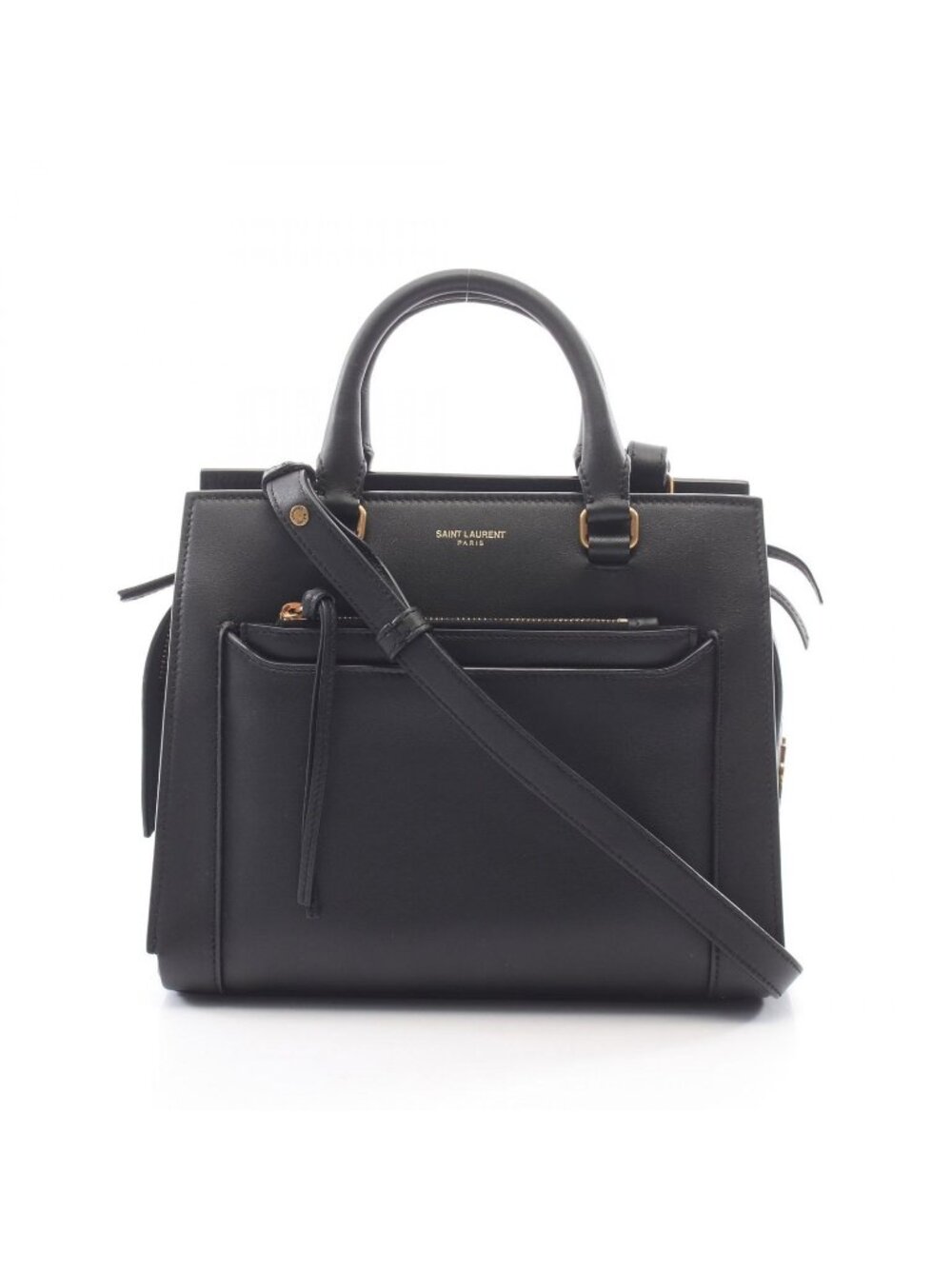Saint Laurent Paris Handbag Eastside Small 2-Way Black Leather